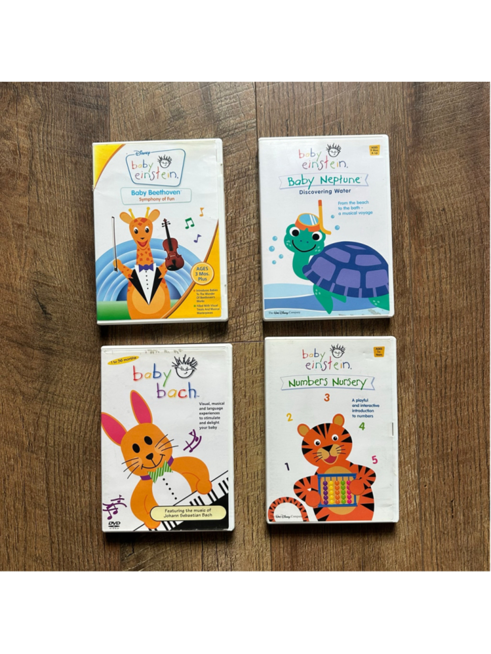 Baby Einstein DVD Collection Set - 4 retired